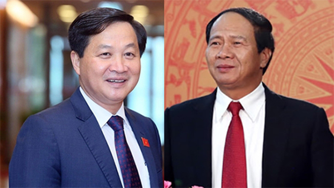 Hai Phó Thủ tướng Lê Minh Khái và Lê Văn Thành